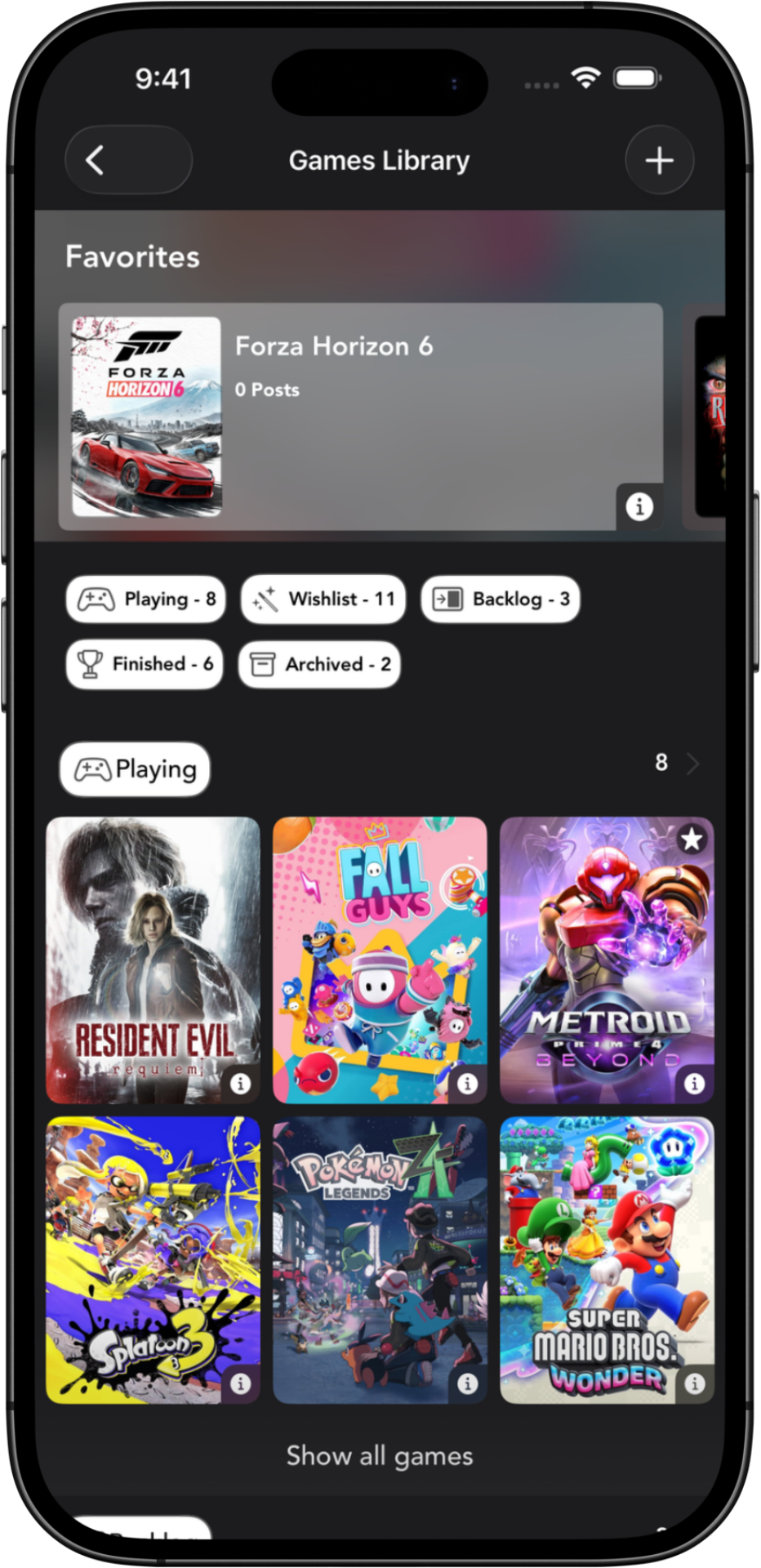 App screen 1